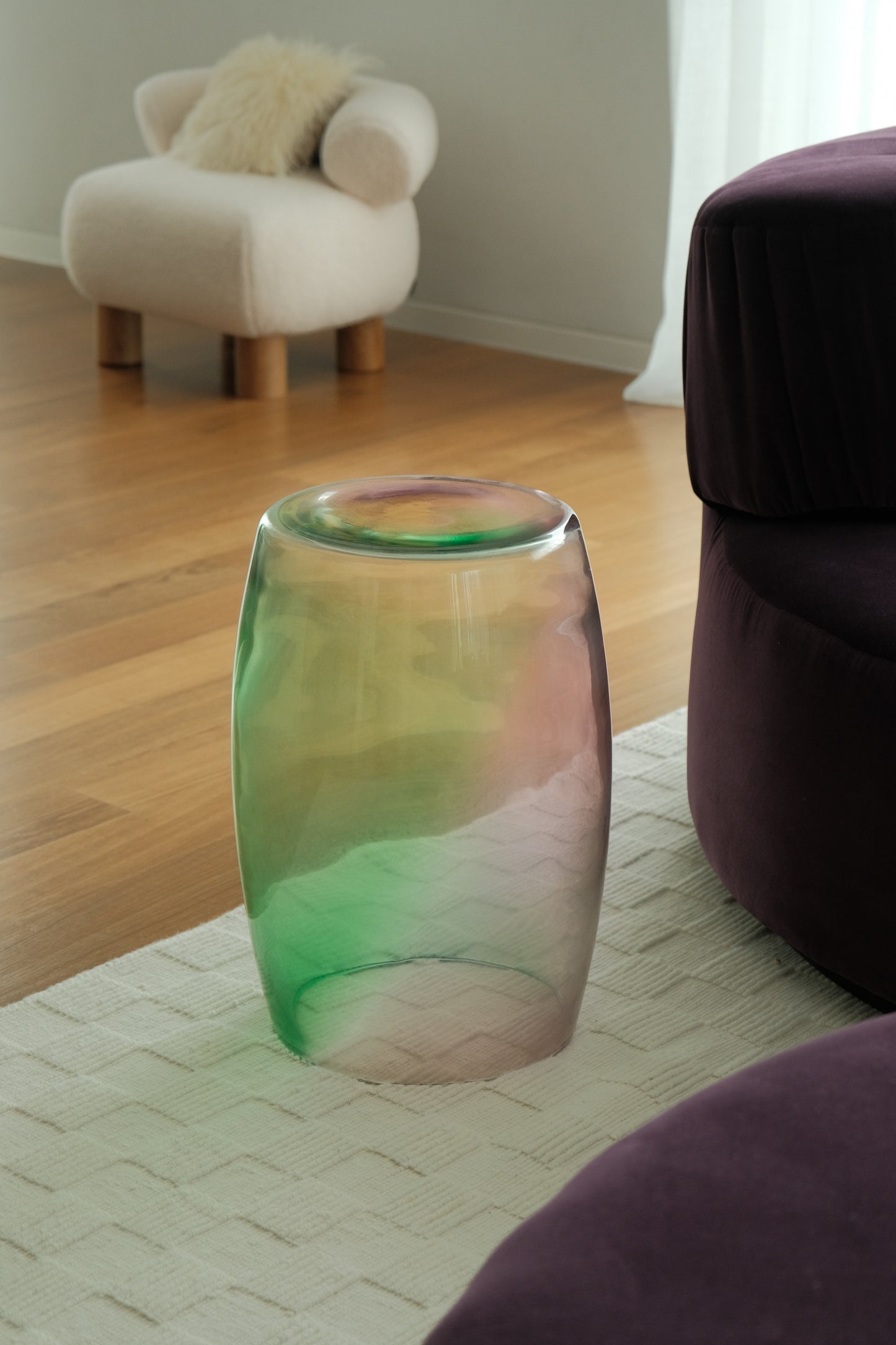 Tavolino Menta Viola 50